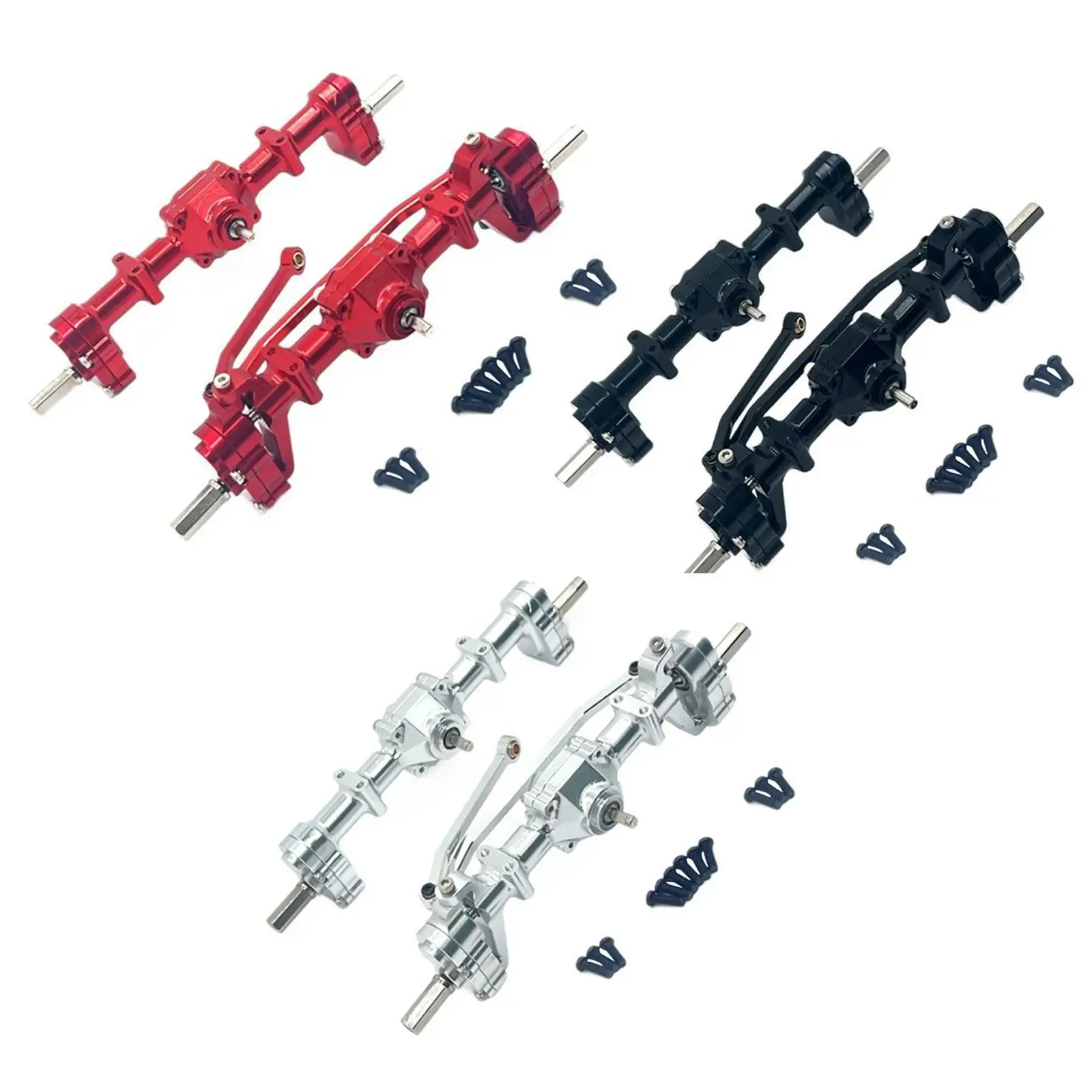 1/16 RC Car Front and Rear Axle Modification Aluminum Alloy for C14 B14 B24
