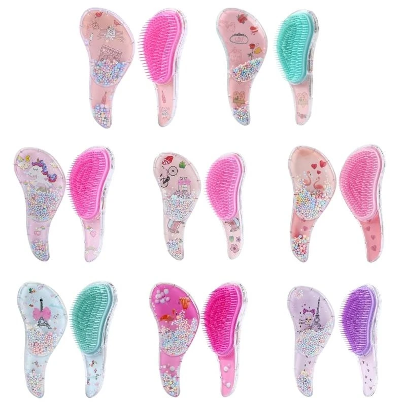 Peine desenredante M76C para mujeres, hombres y niños, cabello grueso y rizado, uso en seco y húmedo - imagen 2