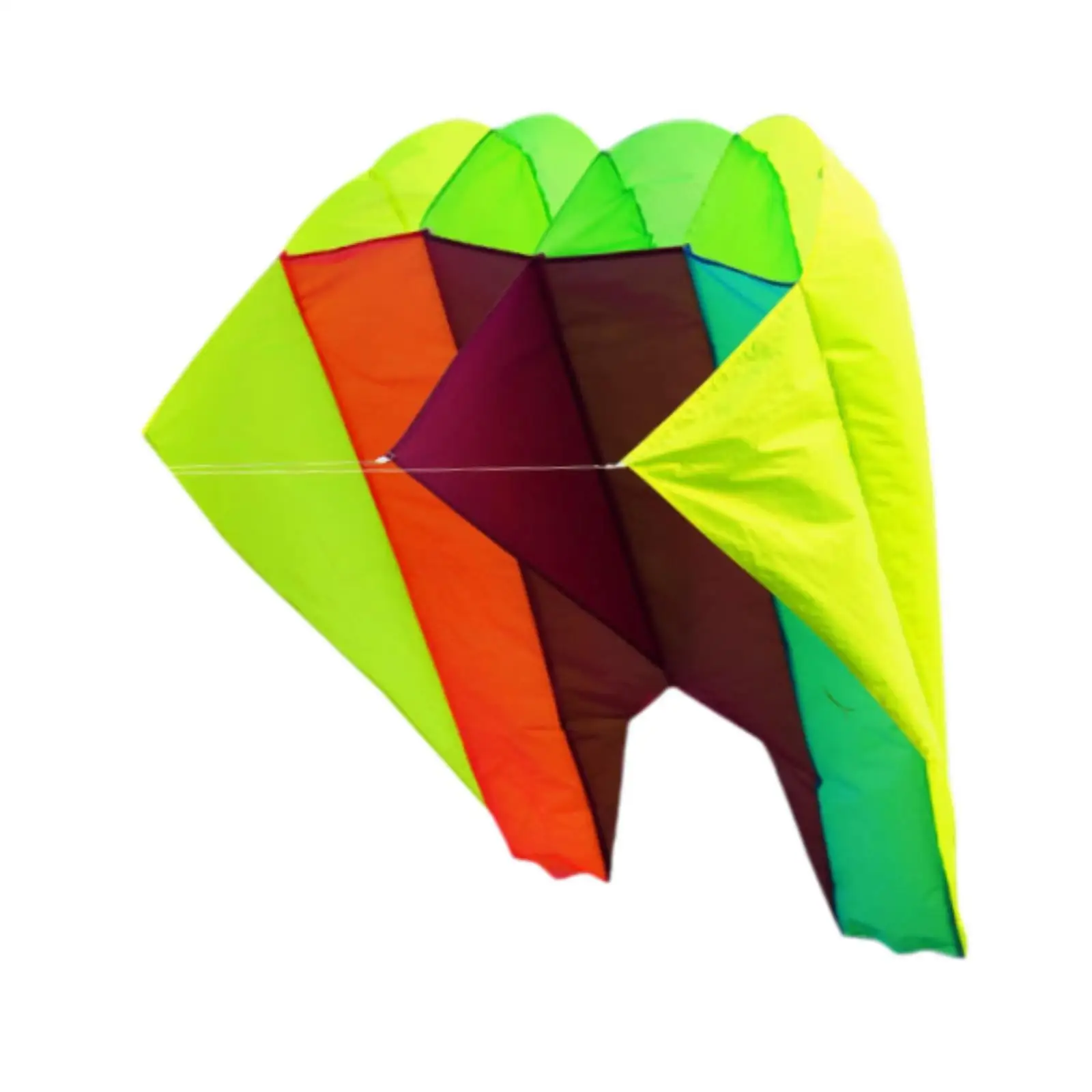 3D Kite Toy Leisure Sports Beach Toy Multicolor for Trip Lawn Backyard