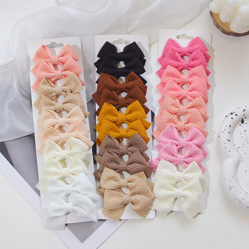 Pinzas para el pelo con lazo artesanal para niñas – Accesorios - imagen 2
