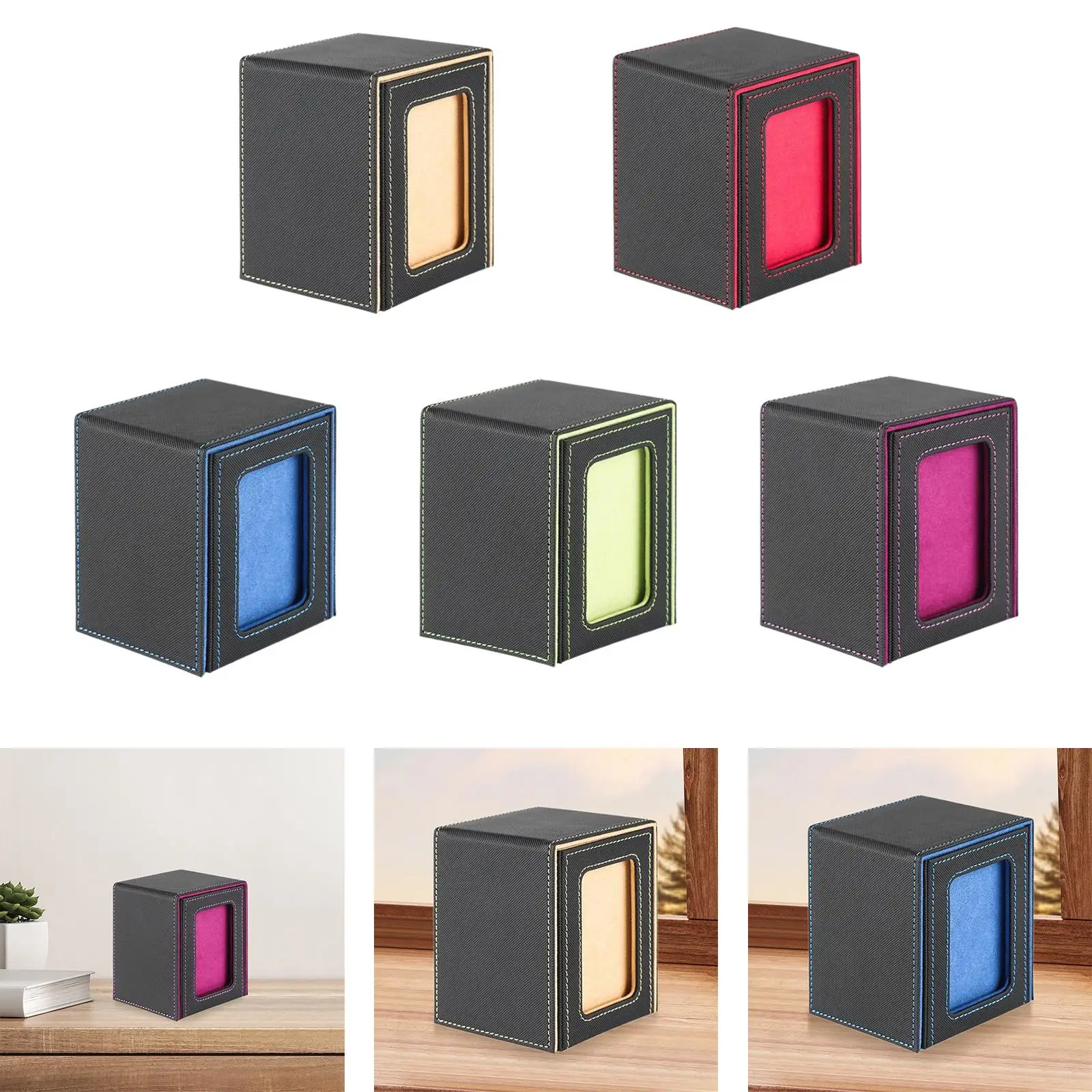 Trading Card Deck Box Card Holder for Baseball Card Sports Cards Game Card