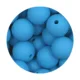 50pcs aqua blue