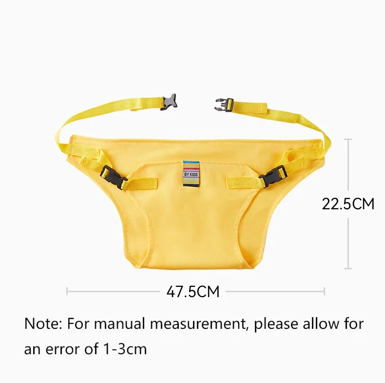 Silla de comedor para bebé, cinturón de seguridad, asiento portátil para niños, arnés fijo que evita que el bebé se caiga, correa portátil plegable - imagen 4