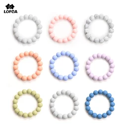 Pulsera dentición LOFCA – Mordedor silicona seguro para bebé