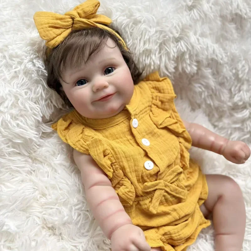 NPK-pintura de múltiples capas de piel 3D de 18 pulgadas con venas visibles, juguete hecho a mano de Maddie Reborn de cuerpo completo de alta cantidad para regalo de Navidad