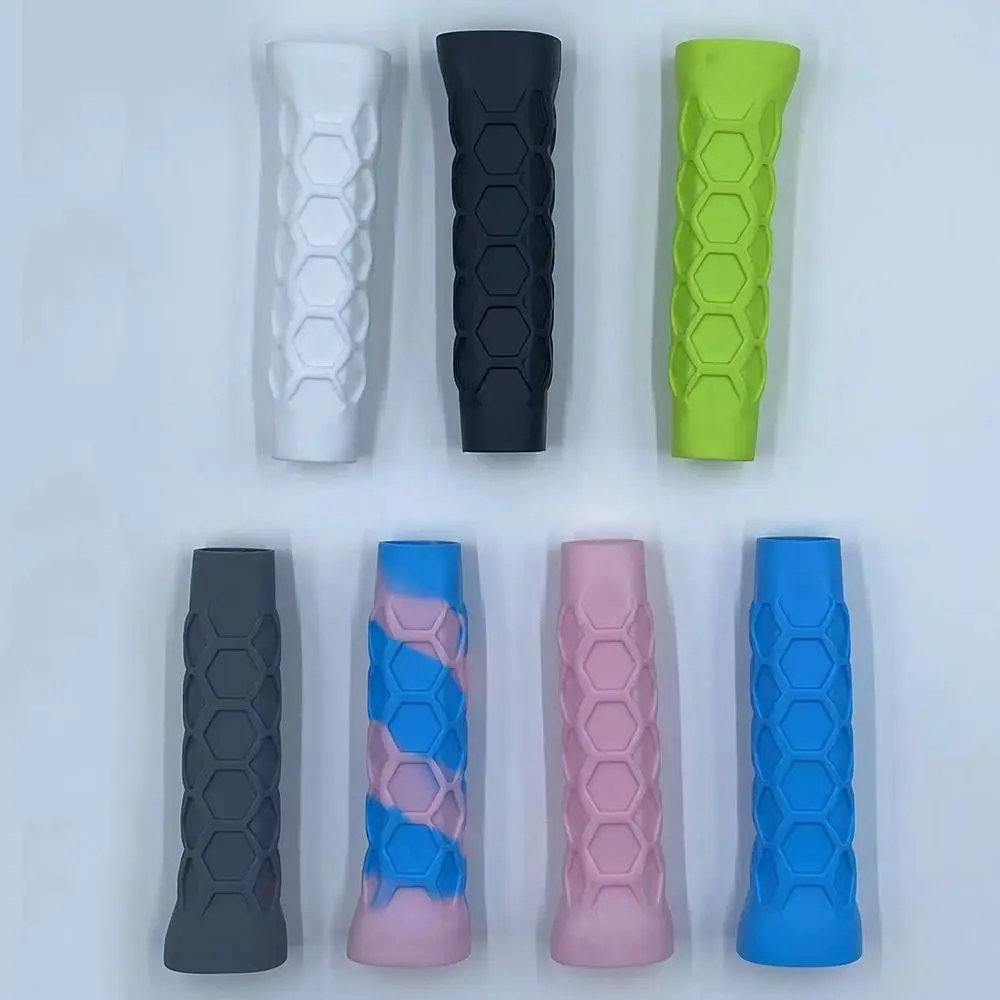 Manga de mango de raqueta de Pickleball de alta elasticidad, cubierta de mango de Pickleball antideslizante con absorción de impacto, panal octogonal - imagen 3
