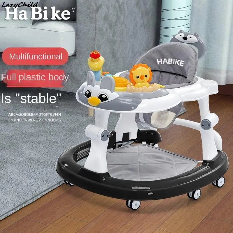 Andador LazyChild para bebés, Andadores para niños con ruedas, Andador de coche para niños pequeños, Andador para niños, aprendizaje de Baby Wallker, mango de empuje musical