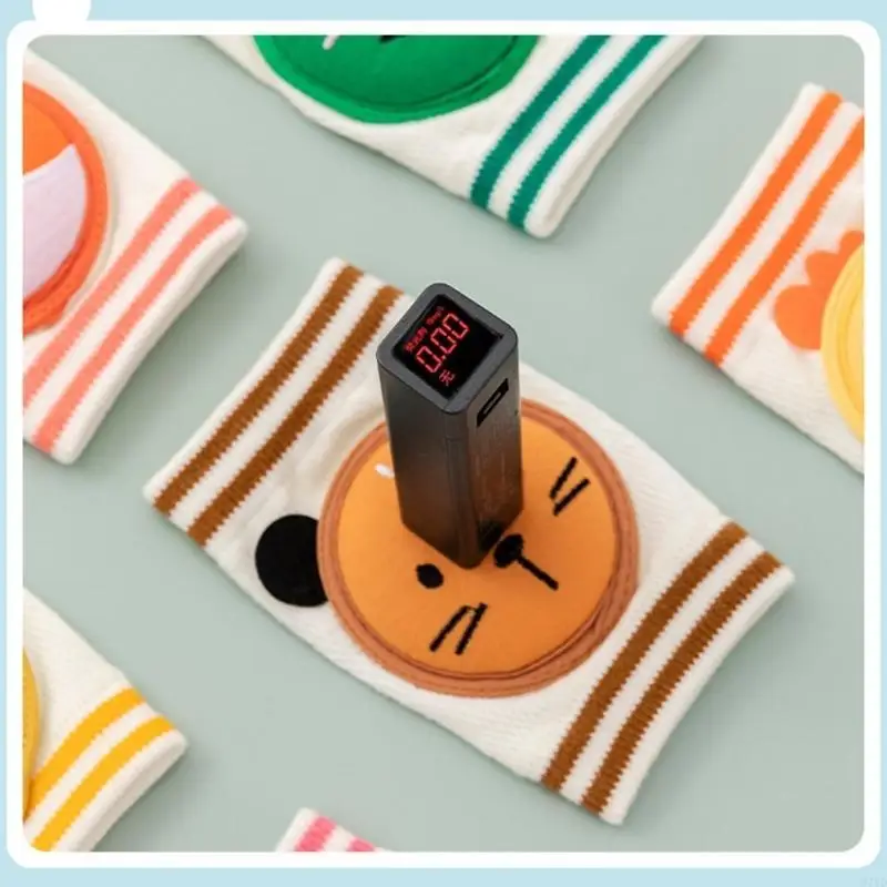 D7YD 1 par protectores rodillas para bebés, calentadores piernas, rodilleras seguridad para bebés 0 a 3 años, - imagen 2