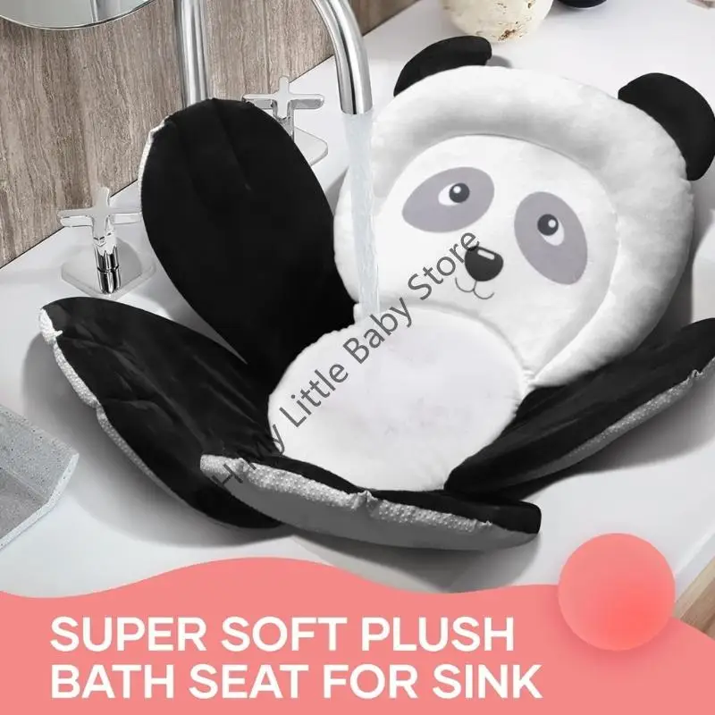 Almohadilla baño para bebé M76C, regalo esencial para bañera 0 a 6 meses para recién nacidos - imagen 3