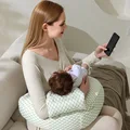 Green nursing pillow