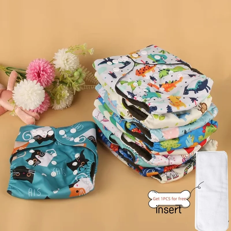 Pañales reutilizables de bambú carbón – Ecológicos talla única