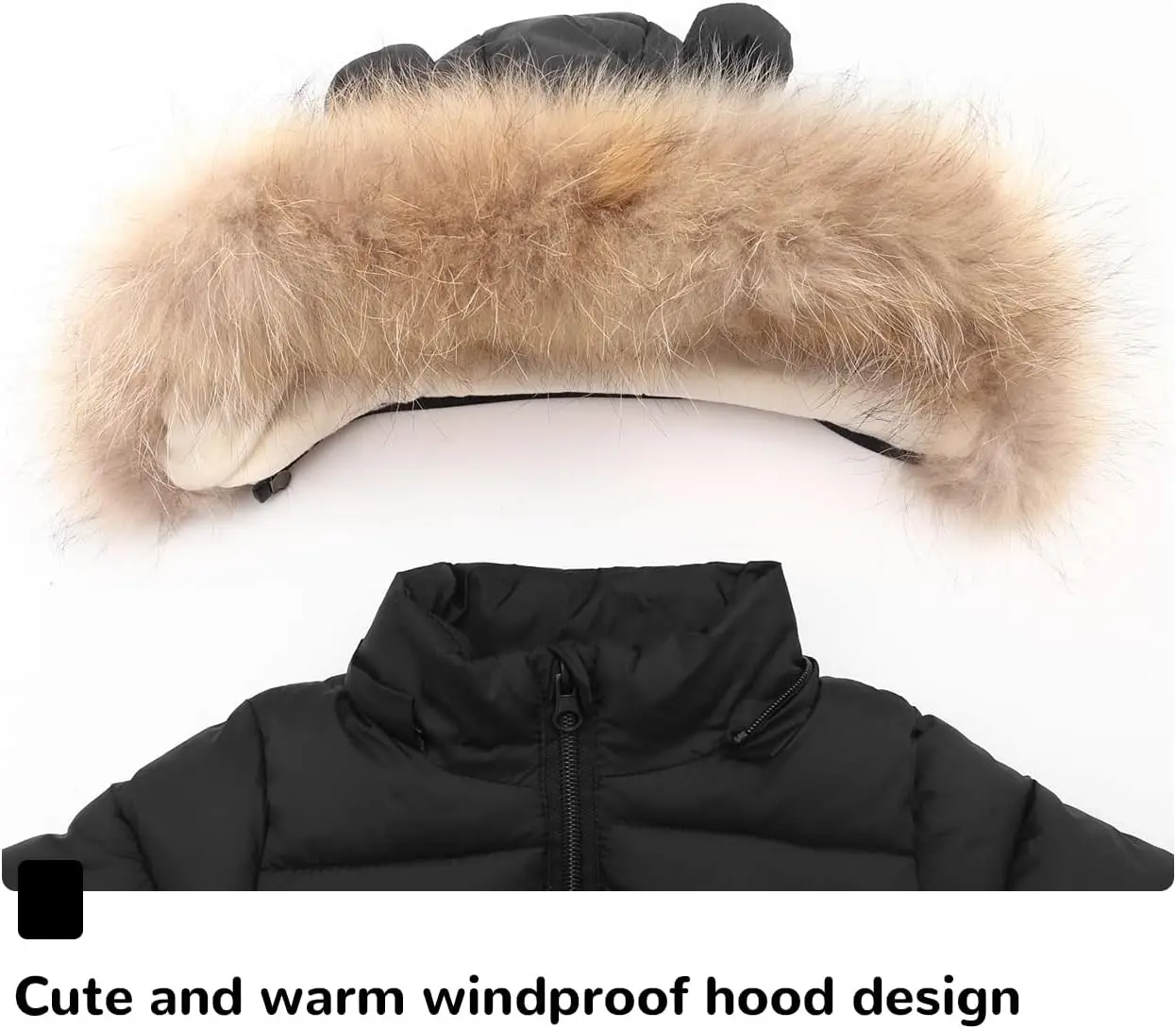 Traje de nieve de invierno para niña, abrigo cálido para recién nacido, traje de nieve para niño pequeño, ropa infantil - imagen 3