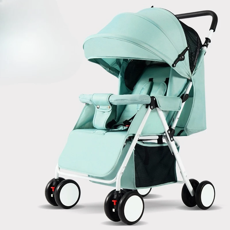 Cochecito plegable compacto con amortiguación y asa reversible - imagen 5