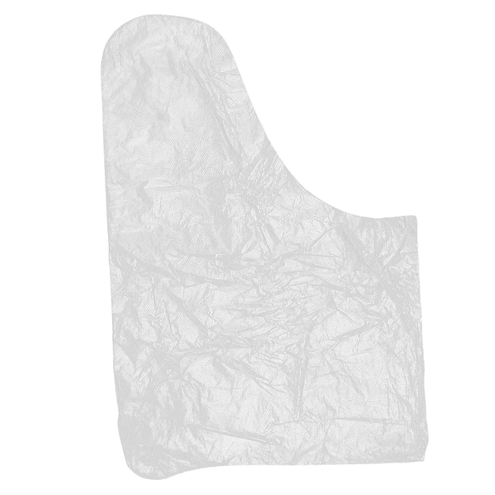 500 Uds. Fundas de película transparente para pies, Material de Pe desechable, cubierta protectora de pedicura segura, ligera e inodoro para pies - imagen 2