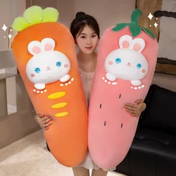 Peluches de conejo, fresa y zanahoria – Suaves compañeros para dormir