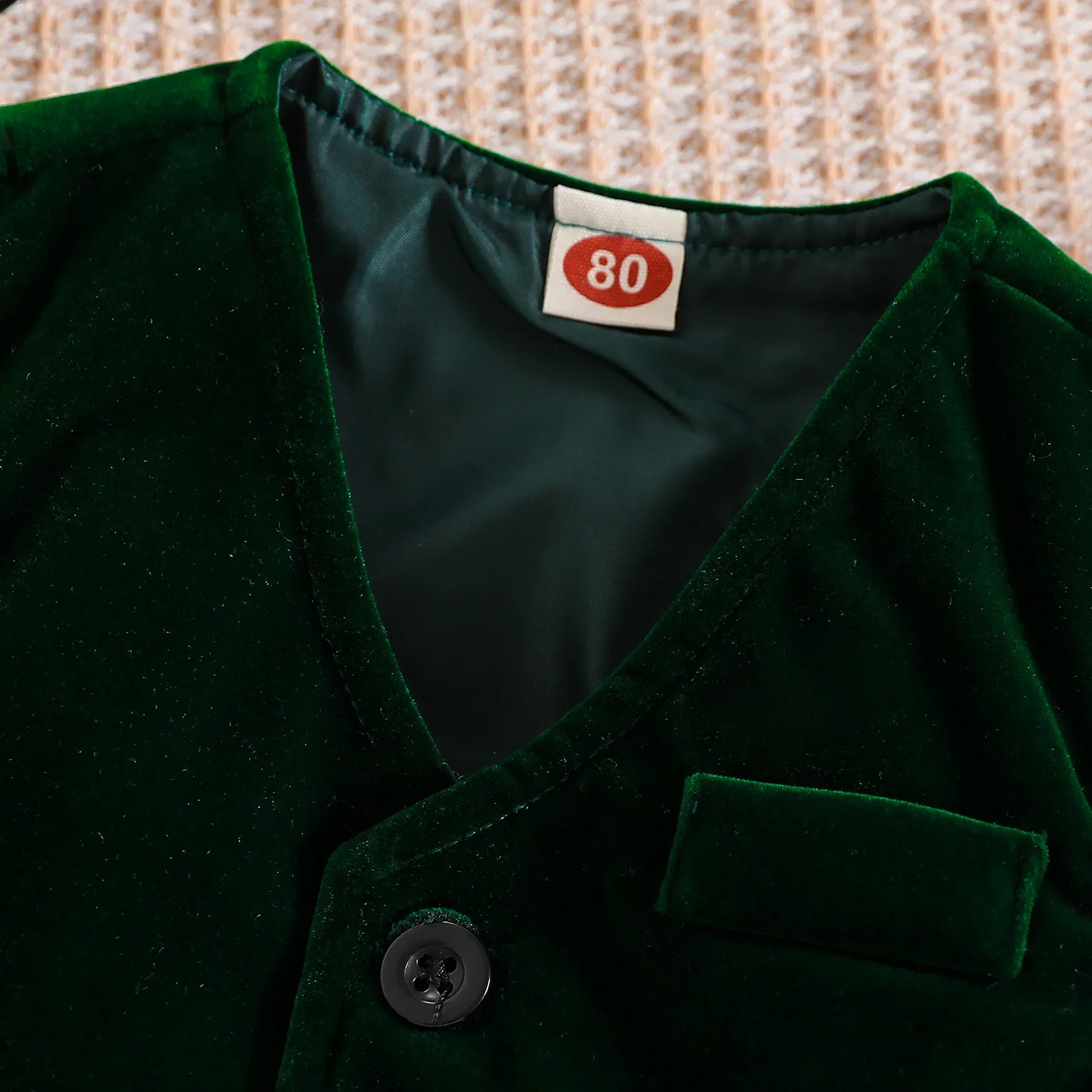 Conjuntos de 4 piezas de ropa para bebé, moda coreana, chaleco con lazo para caballero, camiseta blanca y pantalones, ropa de Boutique para niños BC1578 - imagen 4