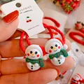 a pair of snowmen