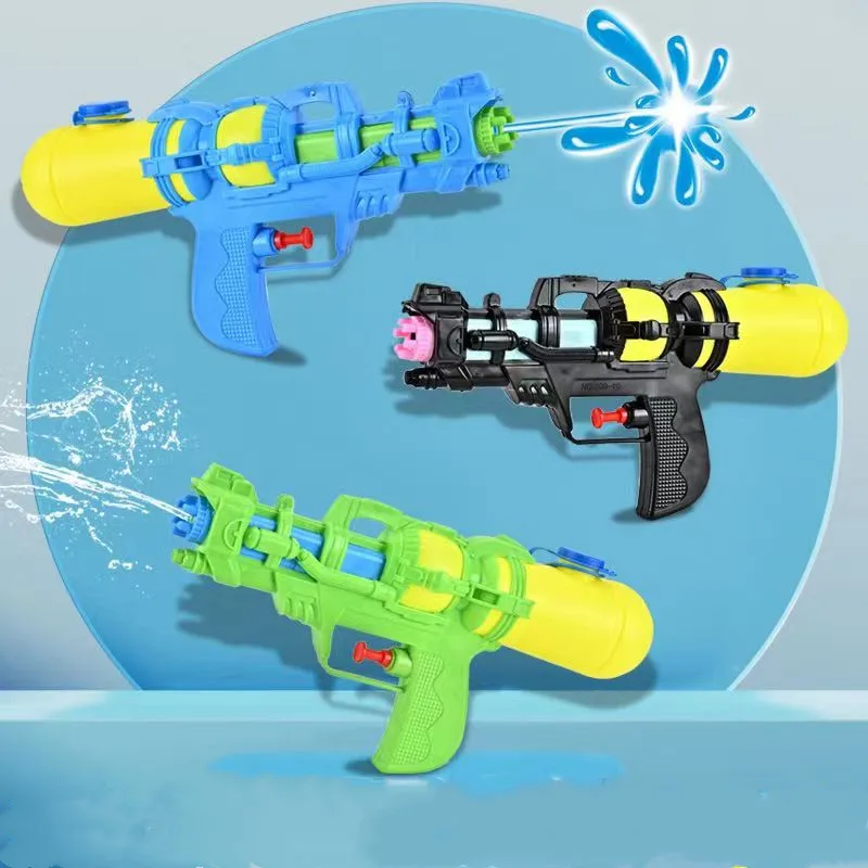 Pistolas de agua de plástico para niños, juguetes de verano para exteriores, juegos de agua de chorro coloridos clásicos, juguetes de playa para piscina - imagen 3