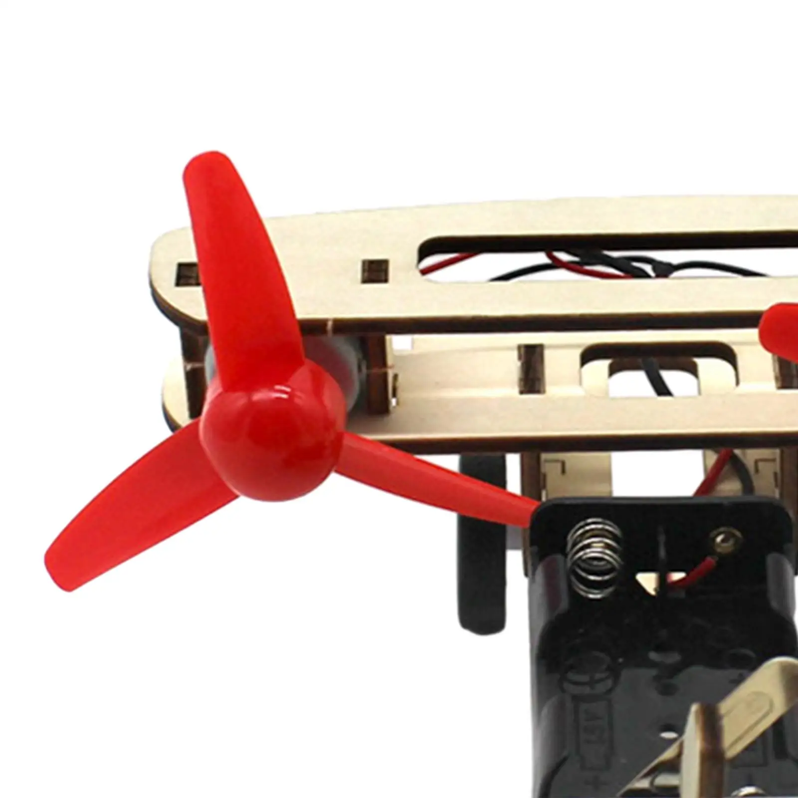 Wind Power Aircraft Electricity Model Fun Physical Scientific Experiment Set for Girls Boys Kids Children Ages 4-11 Years Old