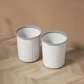 white 2pcs