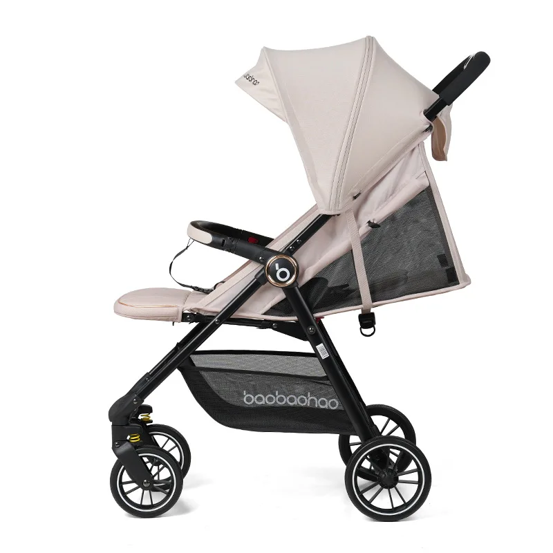 Cochecito ligero reclinable – Plegable compacto para viajes - imagen 3