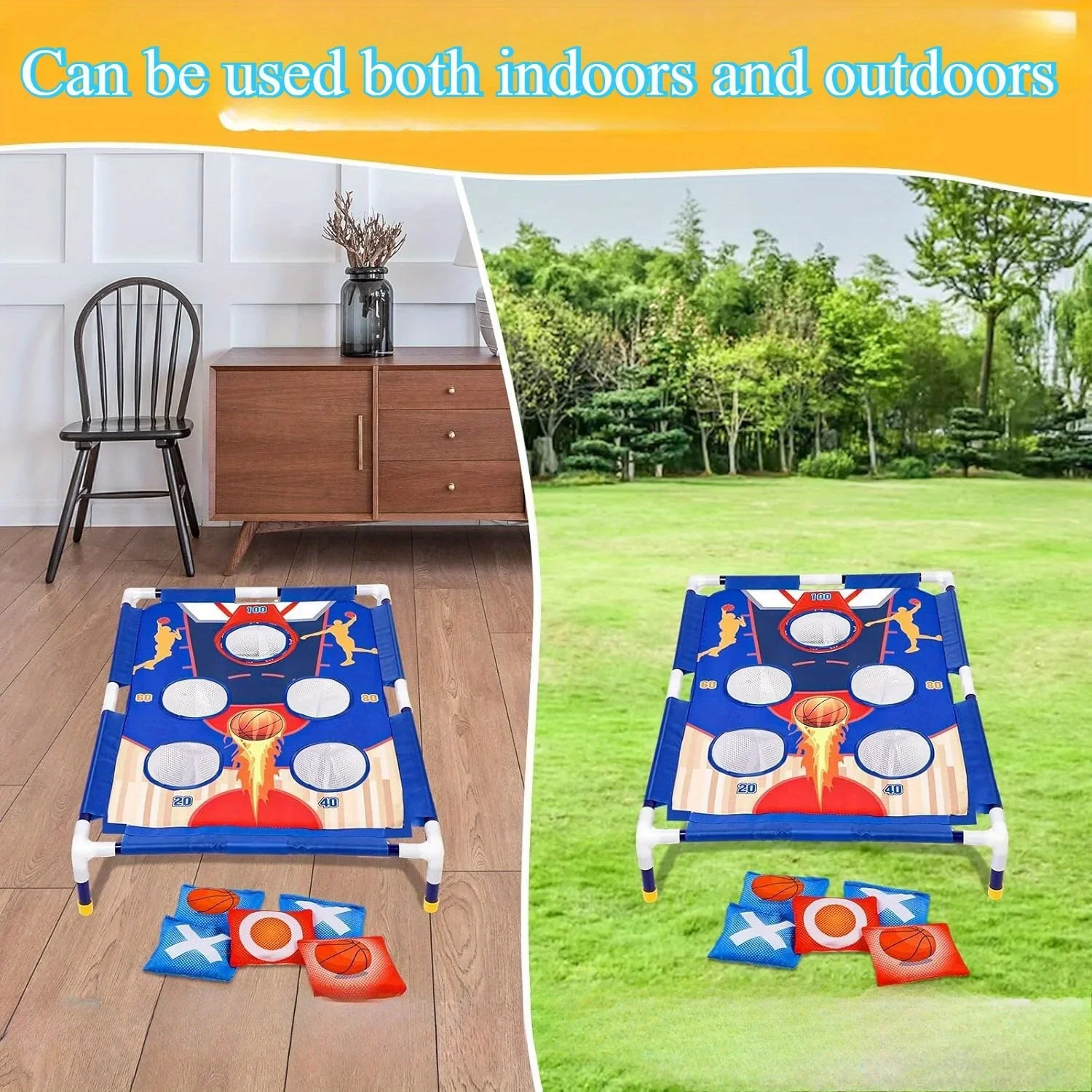 Juego de sacos lanzables: portátil para niños y niñas de 3 años - imagen 2