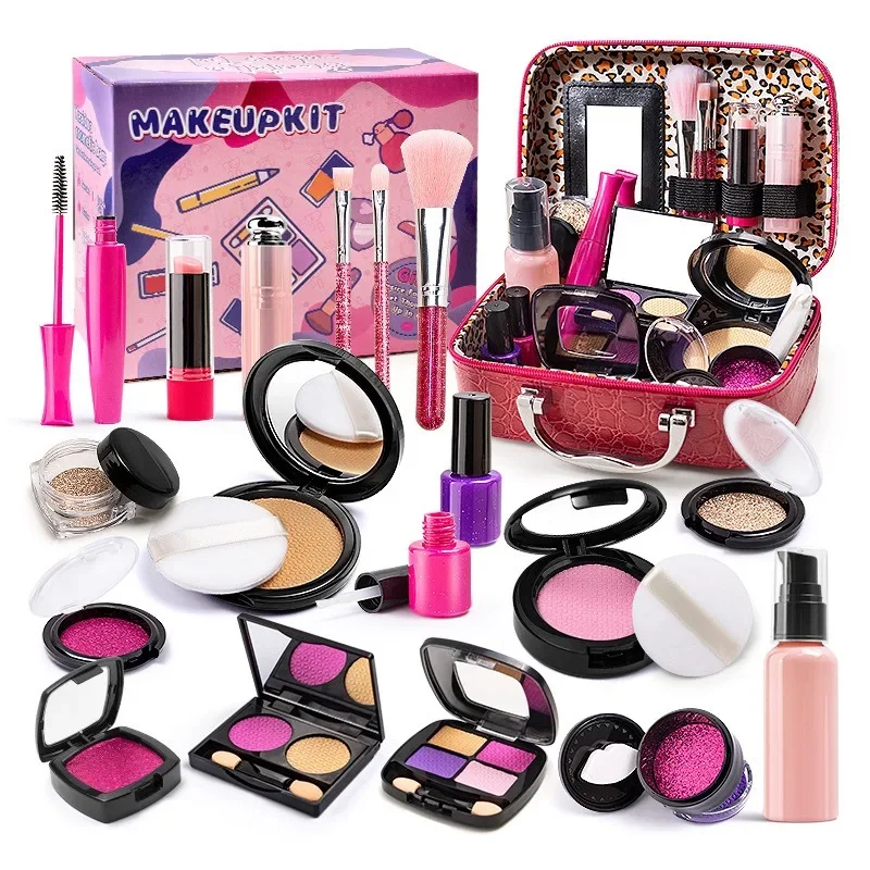Kit de maquillaje infantil con sombras de ojos para niñas - imagen 5