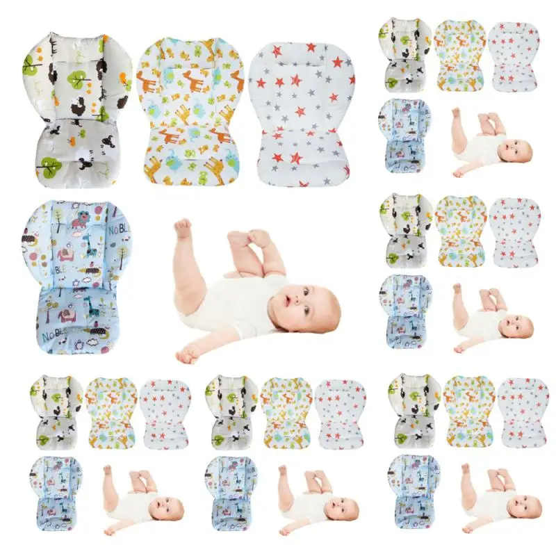 1 Uds. Cojín para trona de bebé, alfombrilla para asientos elevadores, alfombrilla para cojín, alfombrilla para silla de alimentación, cojín para cochecito, alfombrilla de tela de algodón