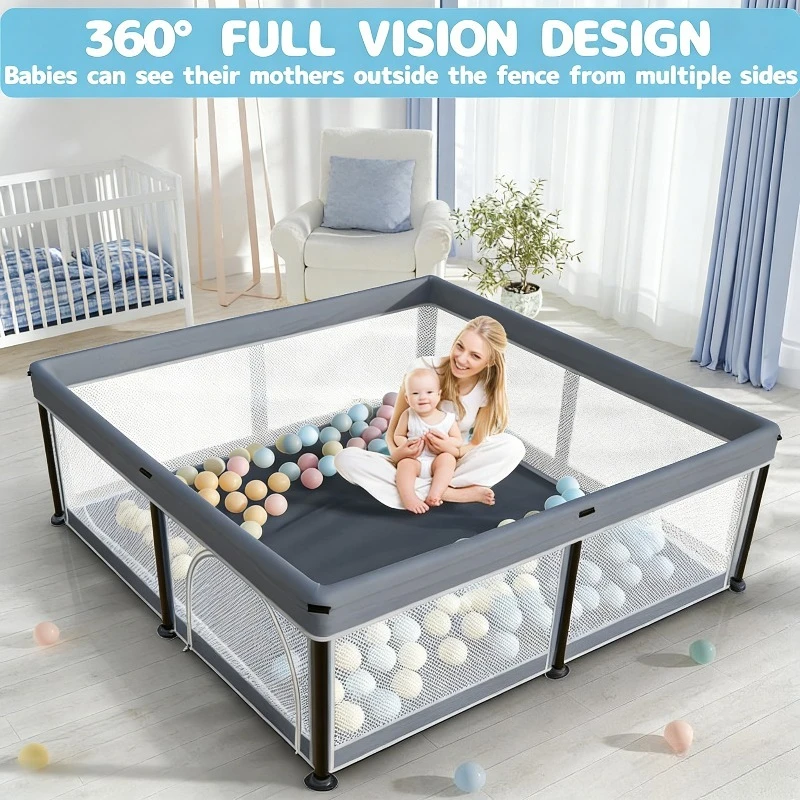 Barrera plegable de seguridad para bebés – Protección en escaleras - imagen 5