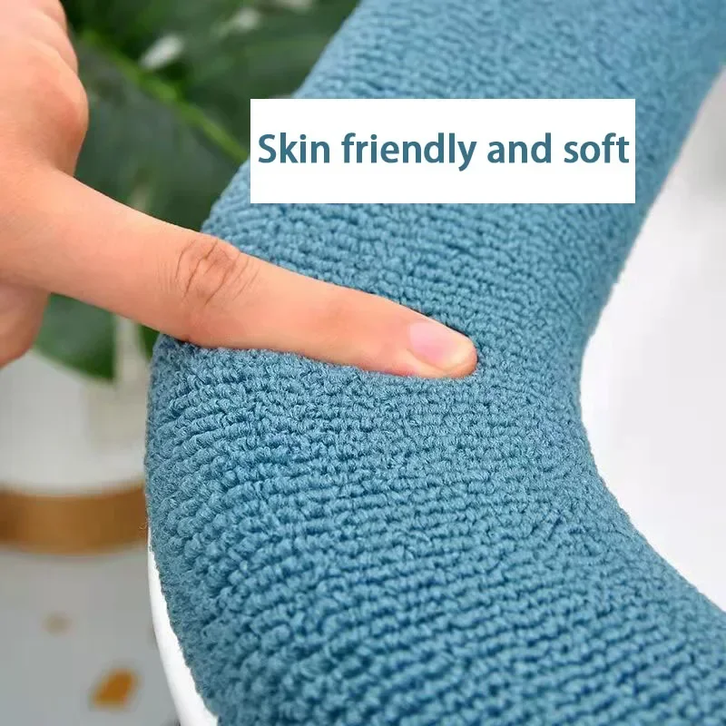Asiento de inodoro infantil con funda suave y lavable, cómodo - imagen 4