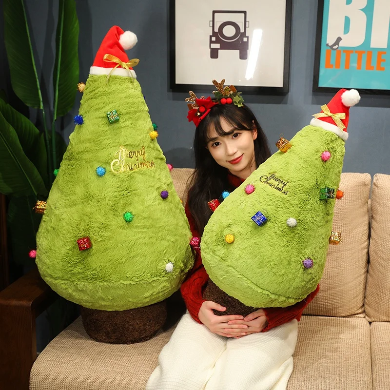 Árbol de Navidad peluche verde 20-100 cm – Juguete suave regalo - imagen 5