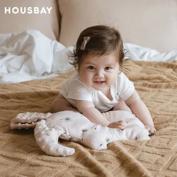 Almohada de bebé con forma de elefante – Doudou rosa para dormir