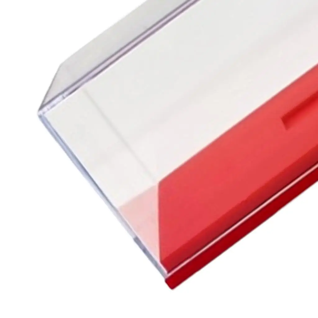 Acrylic Display Case with Base for 1/64 Scale Action Figures Souvenirs