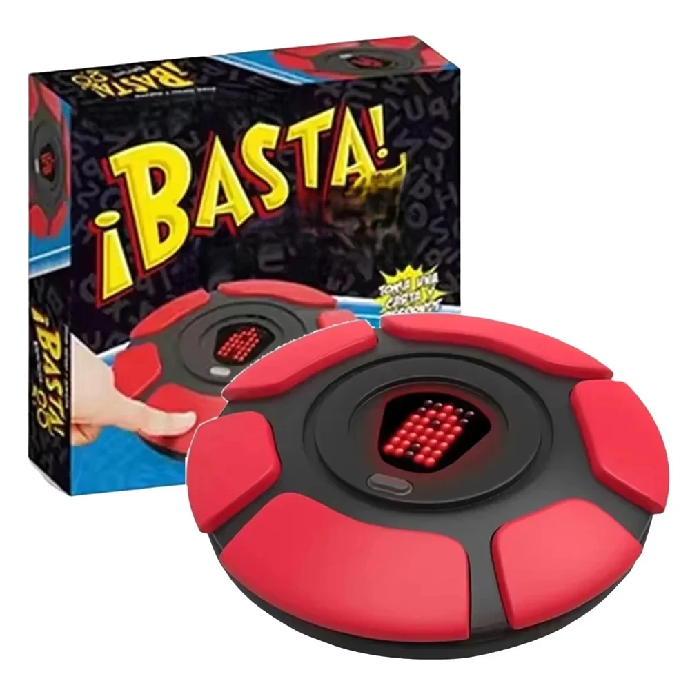 2nd Basta, Juego de Palabras en Español, Versión Crazy Word Game, Juego de Letras de Ritmo Rápido, Divertido Juego de Mesa Interactivo para Familias, Padres e Hijos, Juguete de Rompecabezas