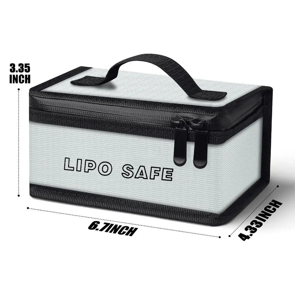 Bolsa ignífuga para baterías Lipo – Funda protectora antiexplosión - imagen 2