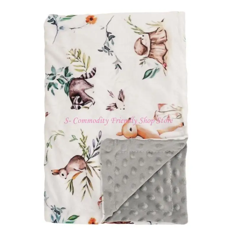 Manta cálida para bebé 85AE, manta interior punteada, manta duradera para bebé - imagen 2