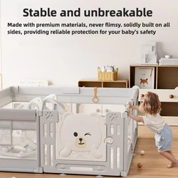 IMBABY Corralito para bebé – Seguridad infantil con oso
