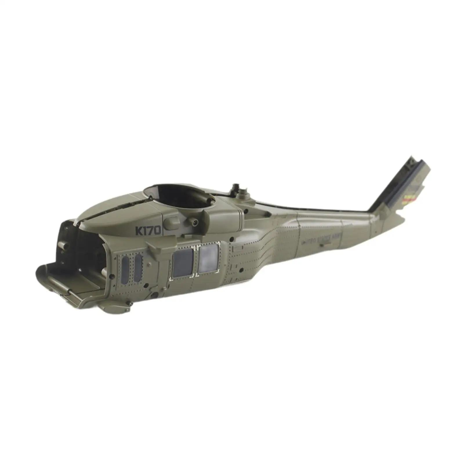 2x RC Helicopter Left and Right Shells Compact Professional Upgrade Accessories for Wltoys K170 Remote Control RC Helicopter