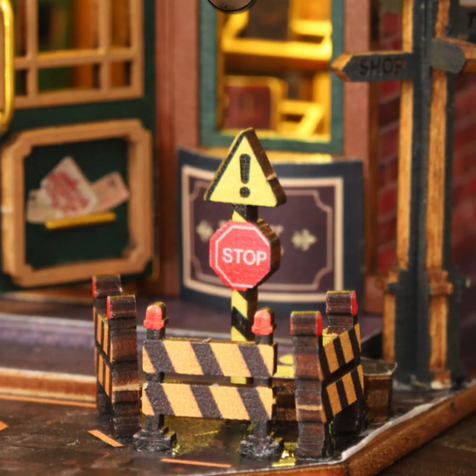 Diy Mini Dollhouse Kits Ornament Educational Toy for Kids Ages 12+ 3D Puzzles