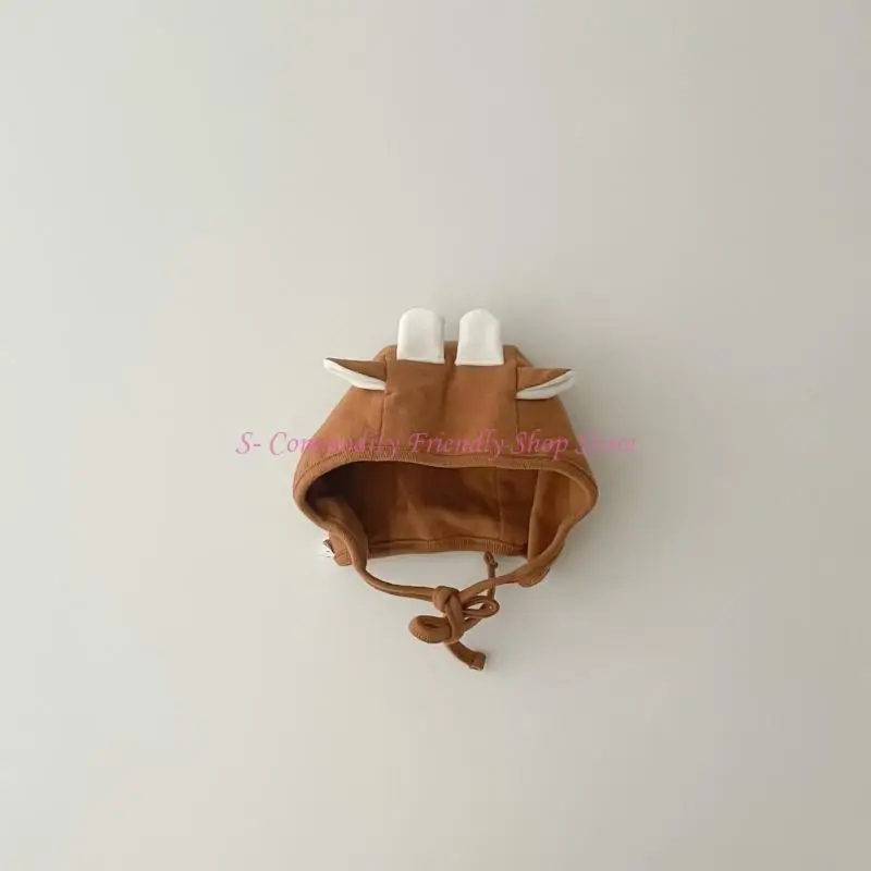 85AE Gorro piloto 2023 con orejeras cálidas para bebé - imagen 3