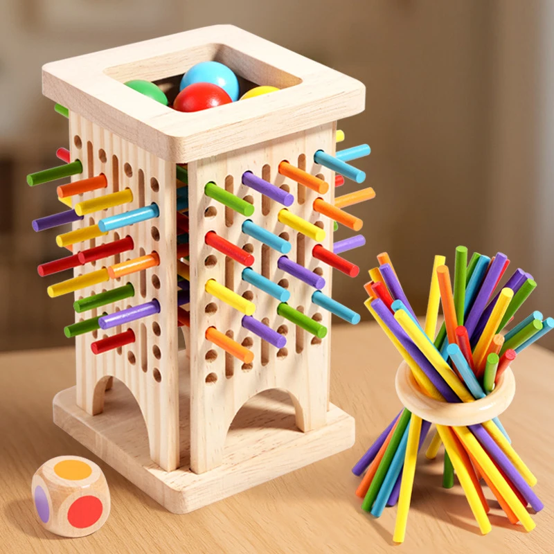Juego matemático Montessori de madera para niños – Contar y calcular - imagen 2