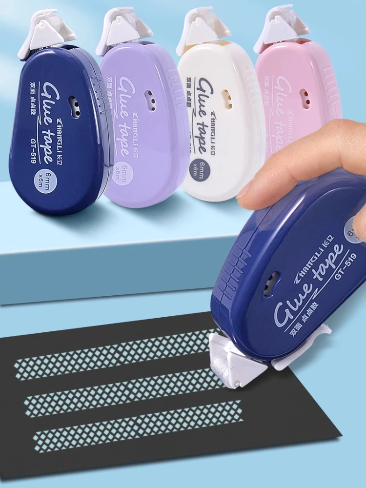 Cinta adhesiva de doble cara con puntos, perfecta para álbum de recortes, Collage, foto, diario, manualidades, suministros de papelería escolar - imagen 2