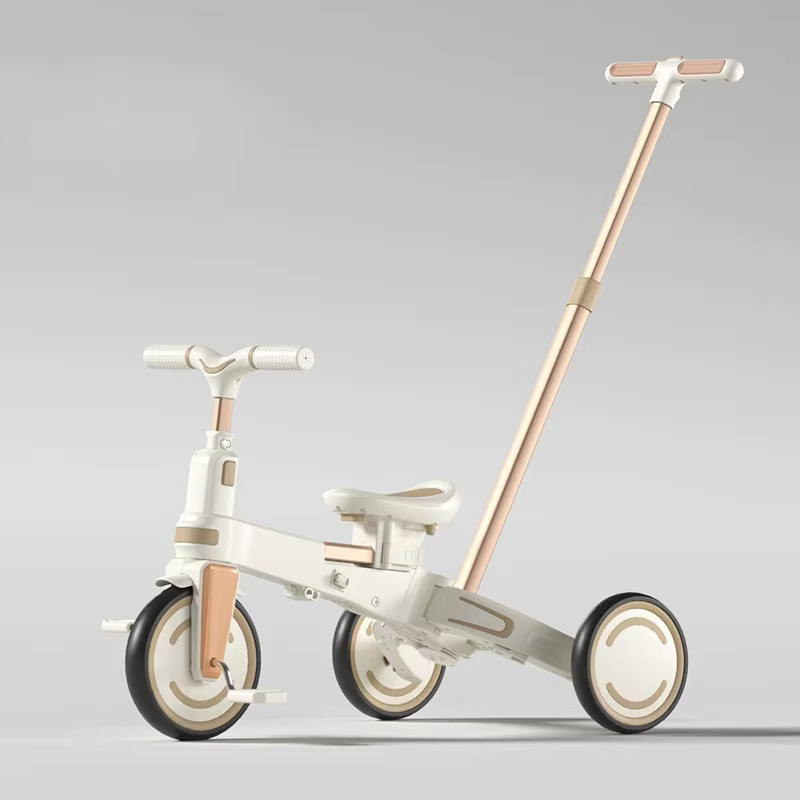 Triciclo convertible infantil con asiento ajustable y capota - imagen 4
