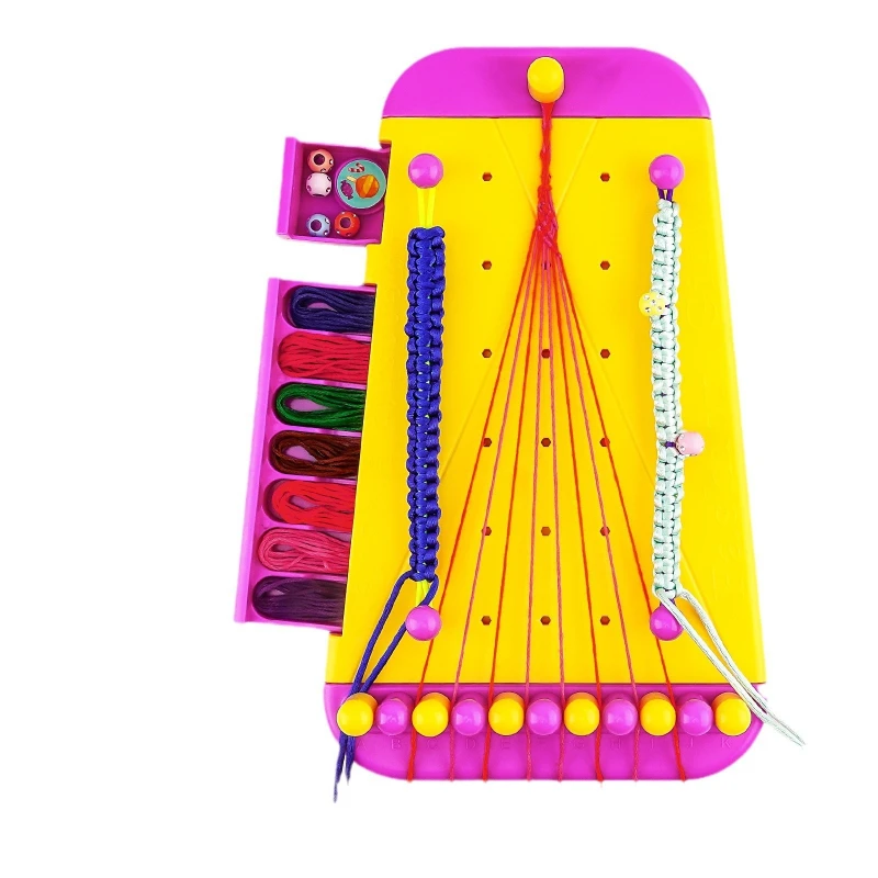 Kit pulseras de amistad con hilo elástico para tejer - imagen 5