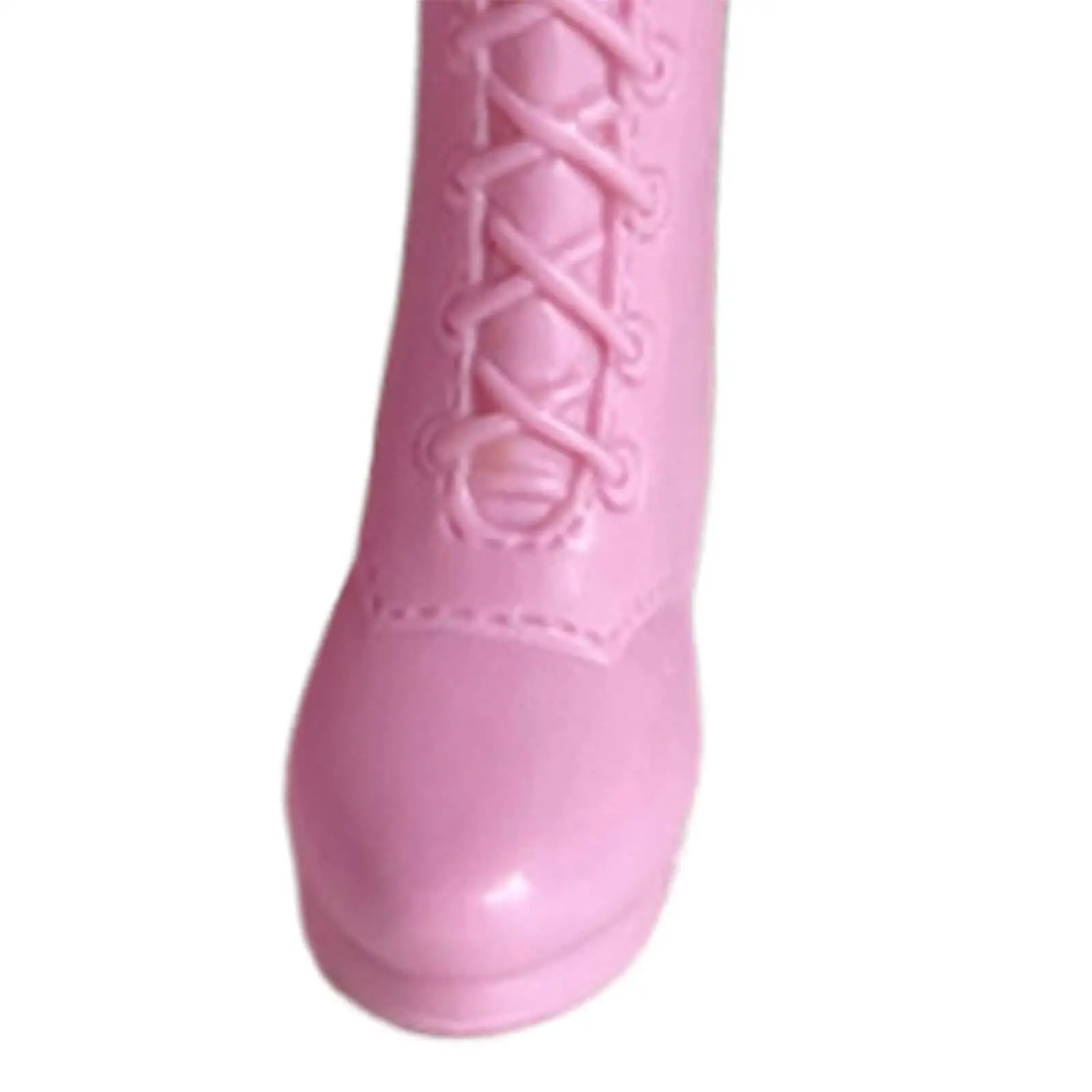 1/6 Scale Shoes Boots Trendy Sturdy Miniature Action Figure Shoes High Heeled Shoes for 12in Figures Doll Model Dress up