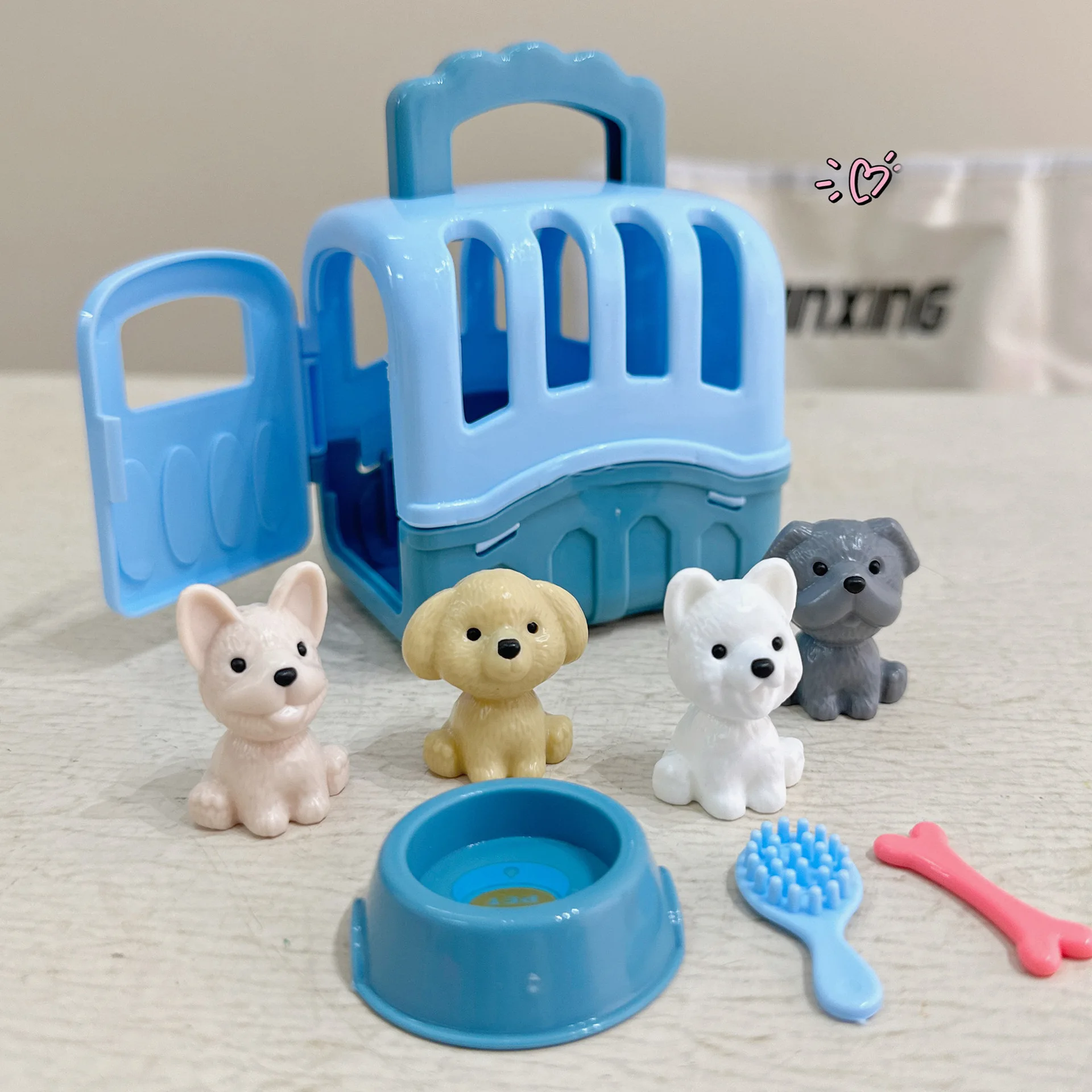 QWZ Casa de Juego Mini Mascotas para Perros y Gatos - imagen 4