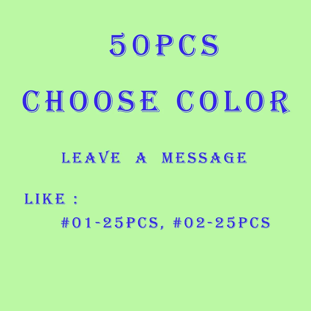 50pcs choose color