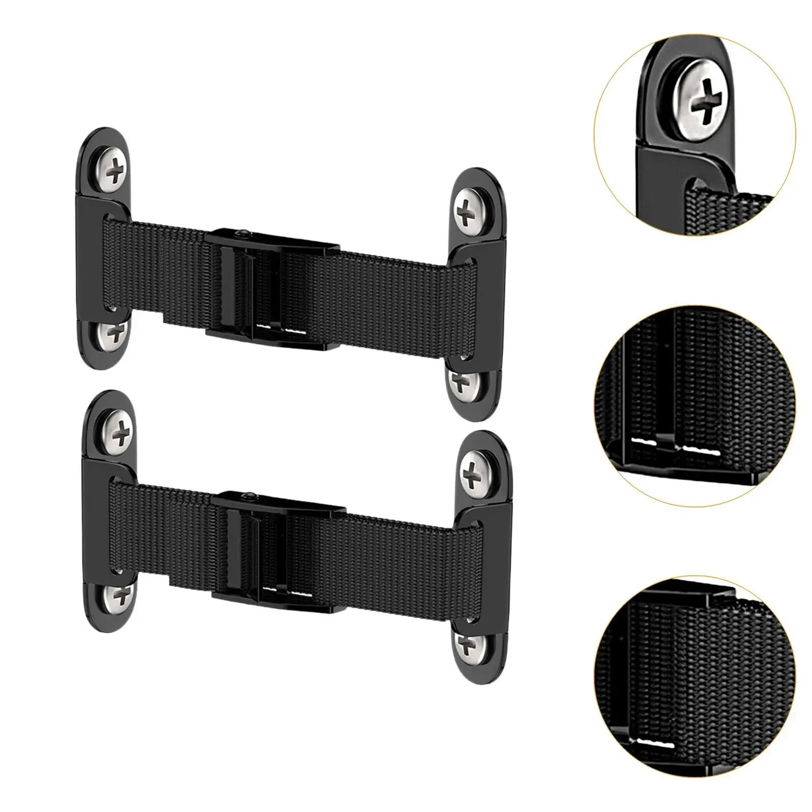 Anclajes para muebles a prueba de 2 uds., correa para muebles para niños, protege los bebés, resistentes para cunas, muebles altos y pesados - imagen 5