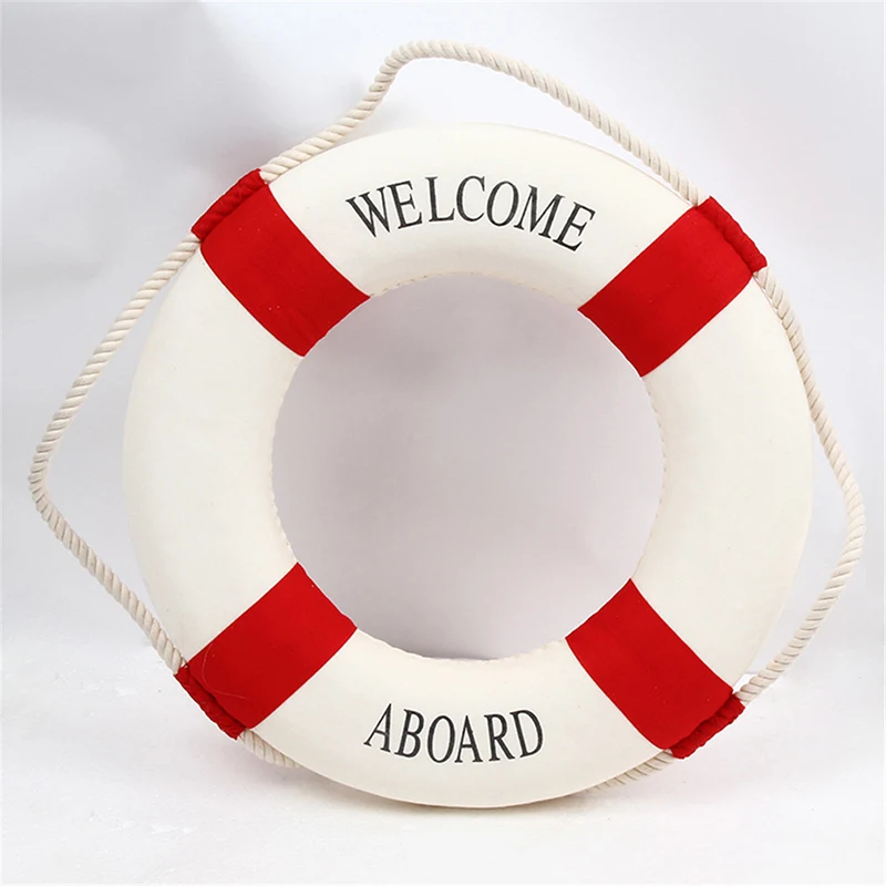 Un servidor de vida blanco y rojo con la palabra bienvenida