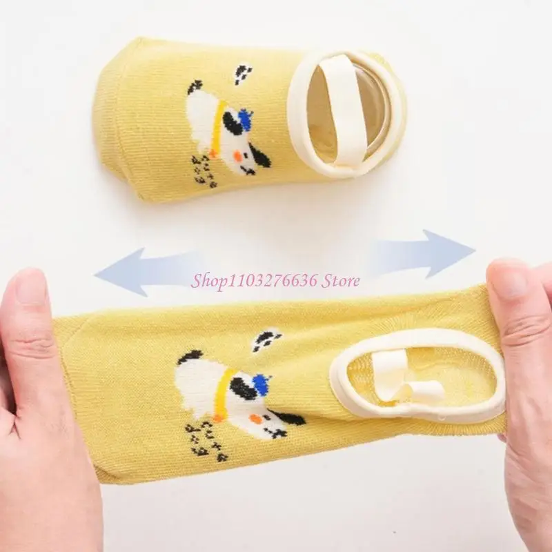 Calcetines antideslizantes con refuerzo estampado para niños - imagen 4